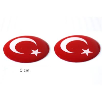 ModaCar 2 ADET PVC Türk Bayrağı Seti 422772