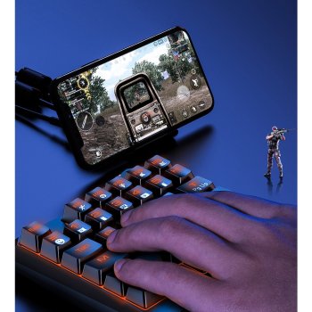 Baseus GAMO One-Handed Gaming Keyboard- Tek El Mini Oyun Klavyesi
